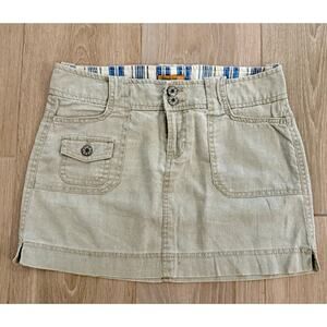 Periscope Cargo Miniskirt